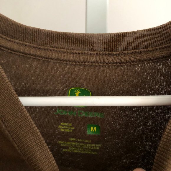 John Deere Brown Long Sleeve T-Shirt - Picture 2 of 3